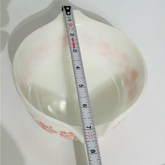 Vintage Pyrex Gooseberry Pink Cinderella Bake-Serve-Store Casserole # 472 & Lid - Picture 9 of 15
